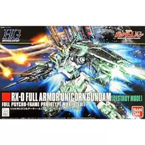 반다이 HG HGUC 풀 아머 유니콘 건담 디스트로이 모드 (기동전사 UC)