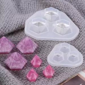 레진 실리콘 몰드 삼각뿔 DIY 만들기 레진공예 공예소품 레진공예소품
