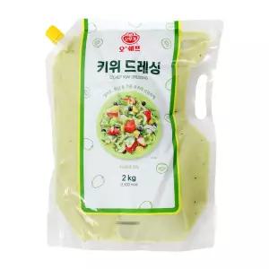 업소용소스 냉장 오뚜기 오쉐프 키위드레싱 2KG 대용량소스