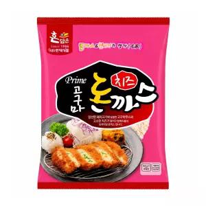 냉동 한맥 프라임 고구마치즈돈까스 1KG 고구마돈가스 치즈가스 아이간식