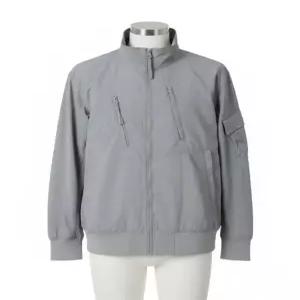 코오롱스포츠 Atelier Line 남성 멀티 포켓 스탠드넥 블루종 재킷 6MJJS26511GRY 6
