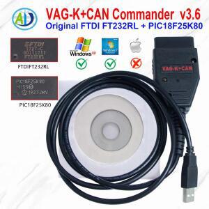 VAG K CAN Commander V3.6 코드 읽기/쓰기 EEPROM 메모리 (폭스바겐/아우디/스코다/세아트 자동차 OBDII 코