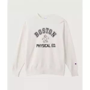 [국내매장판] 챔피온 BOSTON 레귤러핏 크루넥 스웨트셔츠 CHPM252JBSW004OW 270975