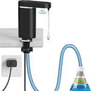 터치리스 자동 액체 비누 디스펜서 전기 USB 플러그인 주방세제 싱크대 카운터탑 손 제