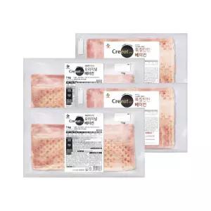 크레잇 오리지널 베이컨 1kg x2개+육질탄탄 베이컨 1kg x2개