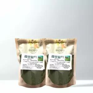 [1+1] 천일한.약방 대만 클로렐라 플랑크톤 분말 200g 2개