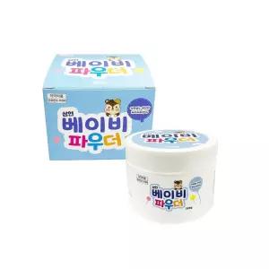삼현 베이비 파우더 토닥 베이비 파우더 100g 아기 땀띠 분통