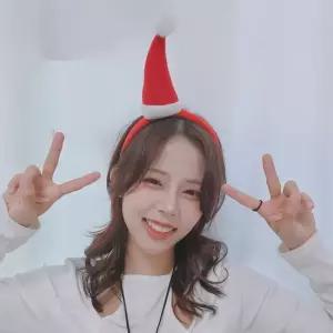 머리띠 크리스마스홈파티 크리스마스파티 방울 산타인형 헤어용품 크리스마스선물