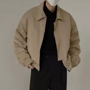 오버핏 포켓 블루종 아우터 남자 가을 캐주얼 자켓 겨울점퍼 겨울잠바 (WCFB421)