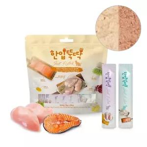 짜먹는 한입뚝딱 유산균 고양이 습식 간식 대용량 콤보 15g x 60p(900g)