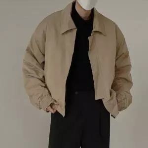 오버핏 포켓 블루종 아우터 남자 가을 캐주얼 자켓 겨울점퍼 겨울잠바 (WCFB421)