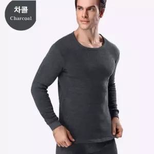 겨울 남성 슬림핏 발열 상하의 세트 내복 홈웨어 코디 히트텍 남성내복 (W9E7B19)