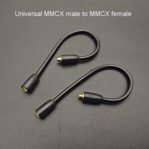MMCX 헤드폰 IE80 변환 케이블 라인 커넥터 0.78 핀 어댑터 연장