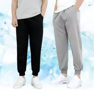 [라일리의류] Rly 쿨링 조거 팬츠 시원한 남성 냉장고 바지 슬랙스