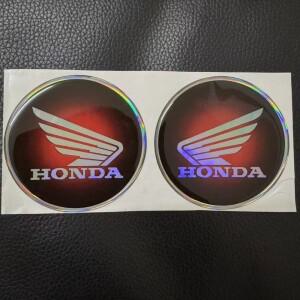 혼다 스티커 3D 드립 접착제 원형 라벨 오토바이 액세서리 장식 CBR1000 Pcx125