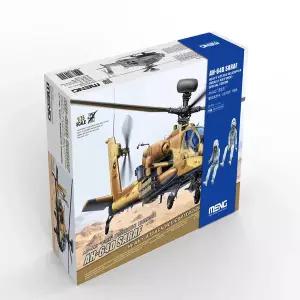 수집품 모형 MENG AH-64D SARAF 격 헬리콥터 이스라엘 공군 특별 버전 레진 피규어 조립 모델 키트 QS-005S