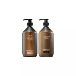엘라스틴 퍼퓸드리추얼 약산성 두피 앤 손상 클리닉 탈모샴푸 옥토버 915ml + 트릿 915ml