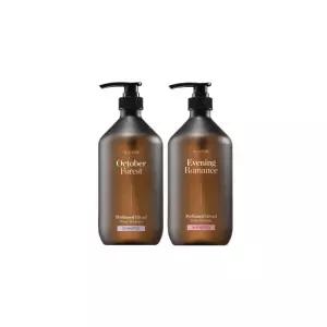 엘라스틴 퍼퓸드리추얼 약산성 두피 앤 손상 클리닉 탈모샴푸 옥토버 915ml + 이브닝 915ml