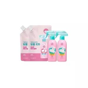 온더바디 코튼풋 발을씻자 풋샴푸 비누향 385ml 2개 + 리필 500ml 2개