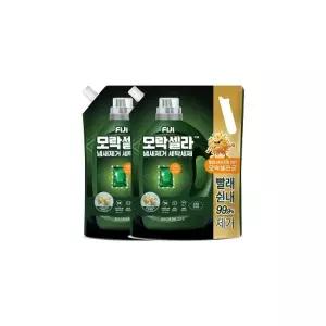 피지 모락셀라 액체세제 2.3L 리필 허브향 2개