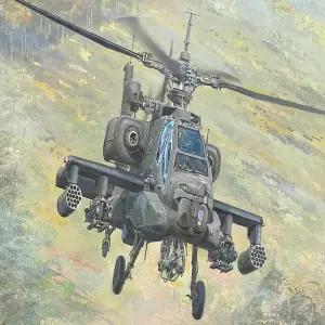 수집품 모형 트럼펫 05115 1/35 AH-64A 아파치 후기 항공기 모델 키트
