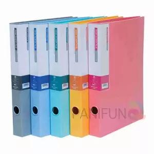 A4 NJ24DS96 링화일 30매 분홍 자료정리 칼라화일 서류보관 화일케이스 서류철