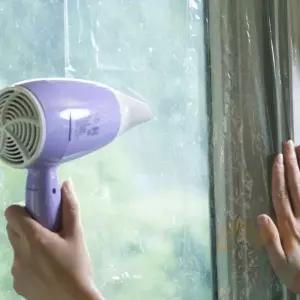 방풍 비닐 특대형 베란다창문바람막이 아파트큰창문바람막이