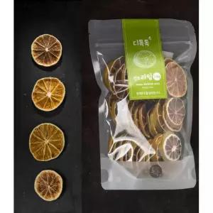 건조라임 말린칩 과일차 50g 티타임 샌드위치 아이스티 브런치모임 카페 모임