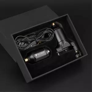 프로페셔널 다이렉트 드라이브 듀얼 모터 로터리 타투 머신 9000RPM/11000RPM 조절식 스트로크 RCA 코드 건