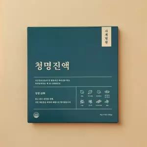 사계명원 청명진액 녹용 15포 1개 선물세트 가족 시댁 설날 한가위 친정