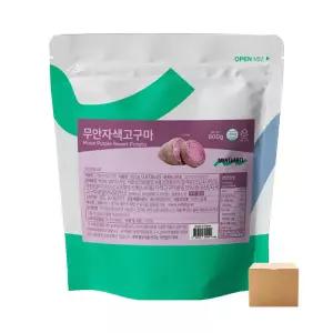 민트라벨 무안 자색고구마 파우더 800g 12개 박스