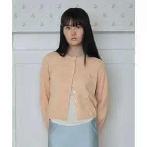 튜드먼트 SET KNIT CARDIGAN WITH 헤드 SCARF_APRICOT