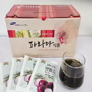 무안황토 빨간(자색) 양파즙 100ml * 80팩(40팩*2박스)