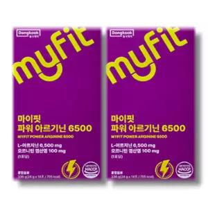 동국제약 마이핏 파워 아르기닌 6500 액상 스틱 24g x 14포 2박스