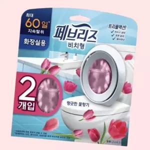 페브리즈 화장실용 방향제 꽃향기 2입 4751187