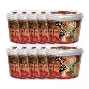 CJ얼큰우동한그릇용기221g X 10ea 코스트코 코와샵2605