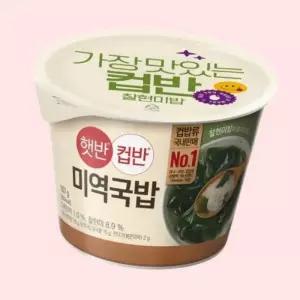 CJ제일제당 CJ 햇반컵반 미역국밥 167G 4759955