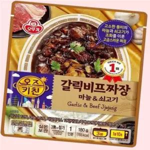오뚜기 오즈키친 갈릭비프짜장 180G 4760008