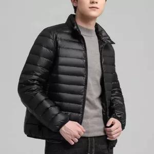 남성용 초경량패딩 숏패딩 겨울 작업복 근무복 파카