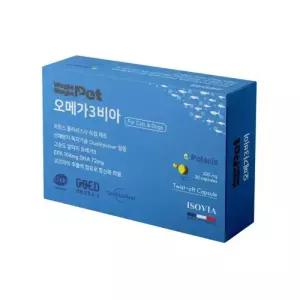 와글와글펫 강아지 오메가3 비아 피쉬오일99.20 관절 피부 항산화 효과 30ea