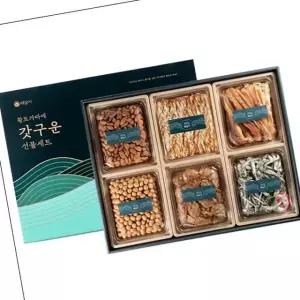 동해식품 VDG 황토가마 갓 구운 안주 건어 6종 주전부리