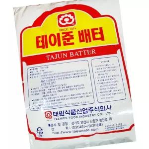 태원 테이준 배터 5kg 2개 튀김 가루 요리 반죽