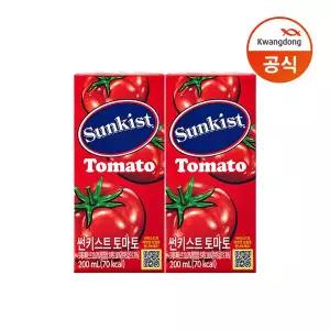 광동 썬키스트 토마토 200ml 24개