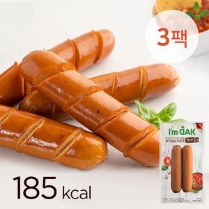[소비기한 26.08.21] 프랑크 멕시칸살사 소시지 120g 3팩