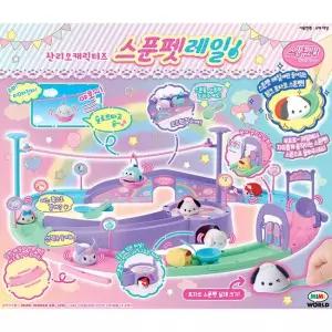 미미월드 산리오캐릭터즈 스푼펫 레일 윙크 포차코