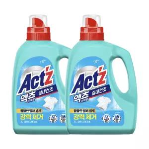 액츠 퍼펙트 액체세제 실내건조 용기 3L, 2개
