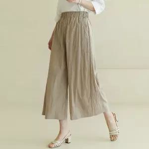 (∼88size)[THE BLACK] 에이브밴딩큐롯팬츠 PTE3047