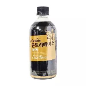 [롯데칠성음료]롯데칠성 콘트라베이스 콜드브루 블랙 500ml 6개