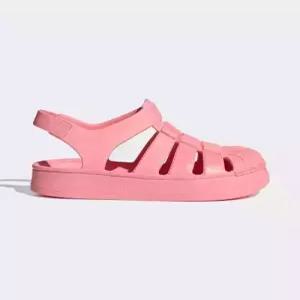 adidaskids 슈퍼스타 샌들 키즈 - 핑크 JI2799