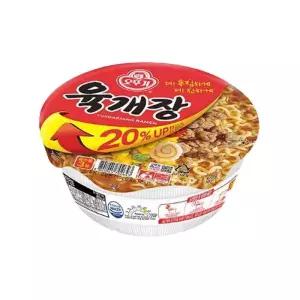 오뚜기 육개장 사발면 104g 24개(20% 증량업)
